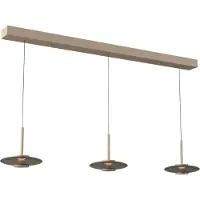 Artdelight Led Eetkamer Hanglamp Madison Champagne