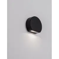 Nova Luce Design wandlamp Sango zwart