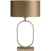 Highlight Design tafellamp Verona koper brons rond