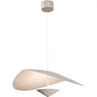 Masterlight Deense stijl hanglamp Lente Ø 60cm - zand - met katrol