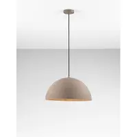 Lyora Hanglamp Starla bruin Ø 50cm