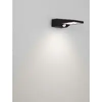 Nova Luce Solar wandlamp Tek zwart