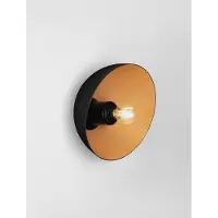 Lyora Design wandlamp Onia zwart met goud