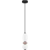 Lyora Hanglamp Pallina wit - mokka