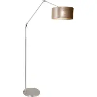 Steinhauer Vloerlamp Prestige Chic 8104ST met zilveren kap