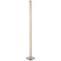 HerzBlut Houten Vloerlamp Leonora 161 Cm Oak Nature