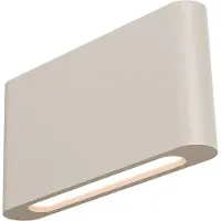Masterlight Moderne wandspot Atina 20cm crème
