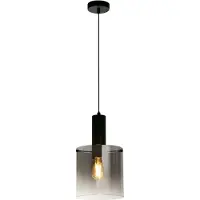 Searchlight Zwarte hanglamp Sweden 1-lichts