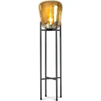 Eth Vloerlamp Benn Gold zwart met goud