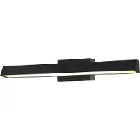 Artdelight Zwarte Spiegellamp Rivera Design