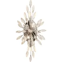 Searchlight Klassieke wandlamp Peacock chroom