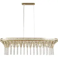 Searchlight Grote hanglamp Gemma goud