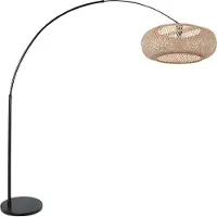 Steinhauer Rotan booglamp Sparkled
