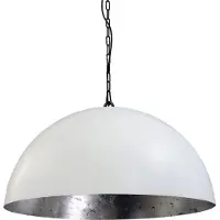 Masterlight Stoere witte hanglamp Industria Silver 60