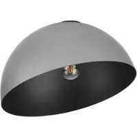 Lyora Plafondlamp Onia zwart Ø 40cm