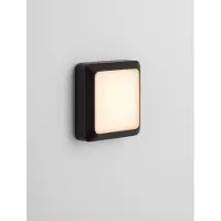 Nova Luce Vierkante wandlamp Appia antraciet