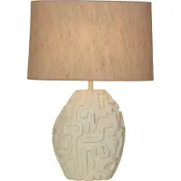 Searchlight Schemerlamp Adelaide Creme