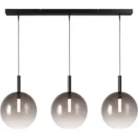 Masterlight 3L hanglamp Ø 24cm Lido Ball met smoke-fading glas