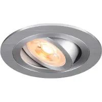 SLV Inbouwspot New Tria 75 rond - aluminium - GU10