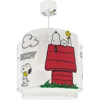 DALBER Hanglamp Snoopy wit met rood