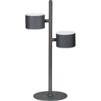 Expo ETH Prince tafellamp 2x G9 Zwart