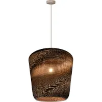 Masterlight Zand hanglamp Carta Moody Ø 54cm Think Paper kap