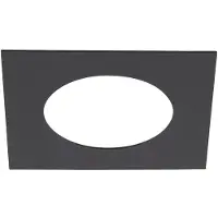 SLV Inbouwframe Voor Numinos S Recht 160 100mm Zwart