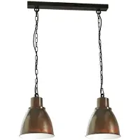 Masterlight Eetkamerlamp Industria 2x27 Landelijk