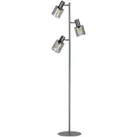 Expo ETH Sledge Glass Vloerlamp 3x E27 Smoke Glass
