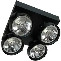 Artdelight 12 volt opbouwspot Dutchess 4-lichts