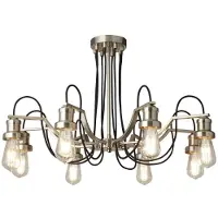 Searchlight Industriële hanglamp Olivia Ø 70cm