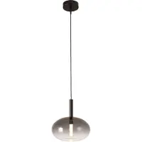 Masterlight Hanglamp Ø 24cm Lido Onion met smoke-fading glas