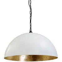 Masterlight Grote hanglamp Industria Gold 50