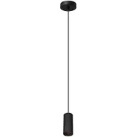 Artdelight Hanglamp Milano 1 lichts 15 cm zwart