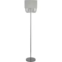 Searchlight Vloerlamp Bellano Chroom Met Wit
