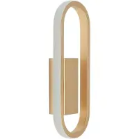 Highlight Design wandlamp Anello messing 30cm