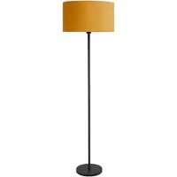 Highlight Vloerlamp Project zwart met gele kap Ø 45cm