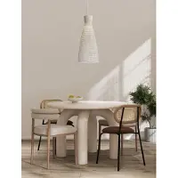Lyora Witte hanglamp Niro Ø 35cm