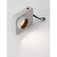 Nova Luce Oplaadbaar tafellampje Kedros beige