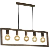 Searchlight Landelijke hanglamp Oblong