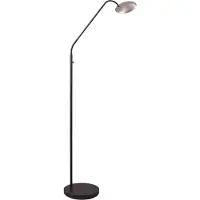 Masterlight Flex leeslamp Scala zwart met nikkel