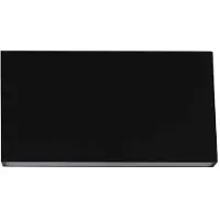 Artdelight Zwarte muurspot Box 17cm - zwart