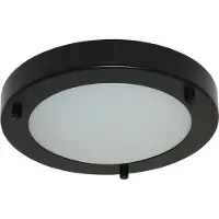 Artdelight Plafondlamp Yuca Ø 18 cm 10 Watt zwart