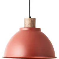 Brilliant Hanglamp Erena Ø 38cm rood