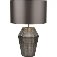 Searchlight Grijze schemerlamp Table