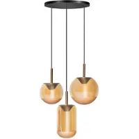 Eth 3-lichts eettafel hanglamp Yvonne