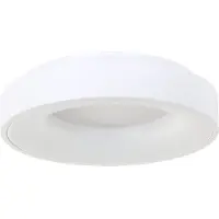 Steinhauer Witte plafondlamp met led Ringlede Ø 30cm