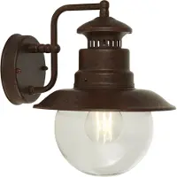 Searchlight Country wall lamp Station bronze brown