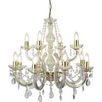Searchlight Grote kroonluchter Marie Therese Ø 63cm