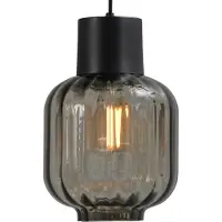 Masterlight Design hanglamp Lett lll 20 met smoke glas